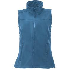 Grey - Women Vests Regatta Womens/ladies Flux Softshell Bodywarmer Sleeveless Jacket (water Repellent &