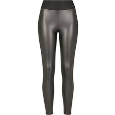 Urban Classics Ladies Faux Leather High Waist Leggings Leggings