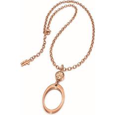 Folli Follie Necklace - Rose Gold/Pink