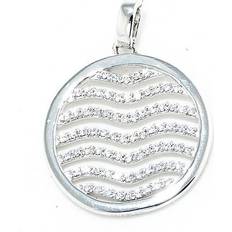 Xenox Ladies'Pendant - Silver/Transparent