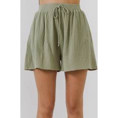 Gauze Shorts With Pockets Also in: L, XS