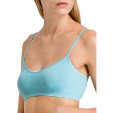 Hanro Touch Feeling Cropped Bralette Soft Cyan