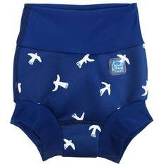 XXL Swim Diapers Children's Clothing Splash About Happy Nappy - White Birds