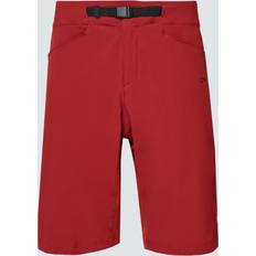 Men - Red Shorts Oakley Drop In MTB Shorts Blackout