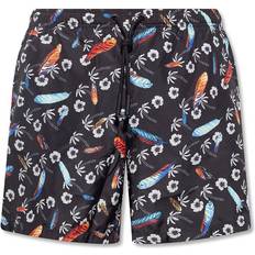 Marcelo Burlon Hawaii Print Swim Shorts