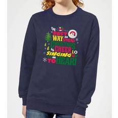 Elf Christmas Cheer Women's Christmas Sweatshirt