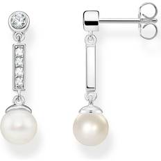 Thomas Sabo Earrings - Silver/Transparent/White