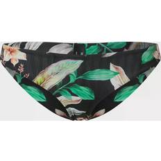 Hurley Flora Reversible Moderate Bikini Bottoms Flora Stripe