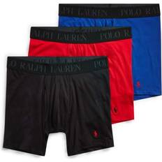 Polo Ralph Lauren Red Men's Underwear Polo Ralph Lauren Modal Boxer Briefs Pack of