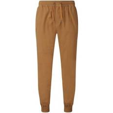 ASQUITH & FOX Mens Twill Jogging Bottoms (Olive)
