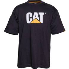 T-shirts & Tank Tops Cat Men's Trademark Logo T-shirt - Black
