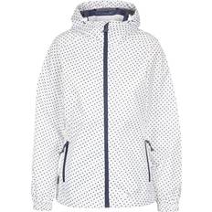 Trespass Womens/Ladies Indulge Dotted Waterproof Jacket (Black)