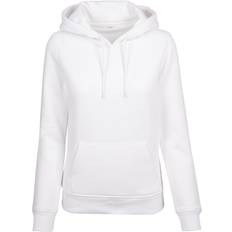 Build Your Brand Womens/Ladies Organic Hoodie (Black)