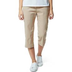 Craghoppers Women's Kiwi Pro II Crop Trousers - Desert Sand