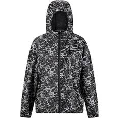 Regatta Womens/Ladies Serenton Ink Blot Waterproof Jacket (14 UK) (Monochrome)