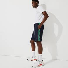 Denim Shorts - Men - White Trousers & Shorts Lacoste Men's SPORT Branded Side Bands Shorts