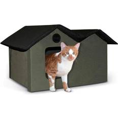 K&H Pet Thermo Outdoor Kitty House Extra-Wide Unheated