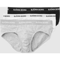 Björn Borg Men's Underwear Björn Borg 6-pack Essential Brief White/Grey