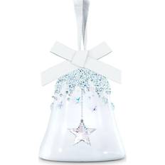 Glass Christmas Tree Ornaments Swarovski Bell Christmas Tree Ornament 6.8cm