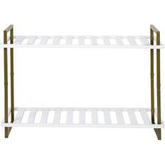 Honey Can Do 2-Tier Tubular Shoe Rack 27.9x50.8cm