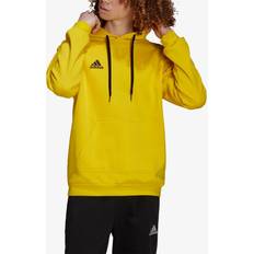 Adidas Men - Yellow Tops Adidas Entrada Hoodie-black-yxl