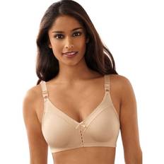 Bali Double Support Cotton Wire-Free Bra - Beige