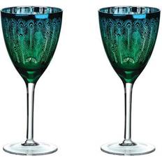 Artland Peacock Set of 2 Wine Wine Glass 2pcs