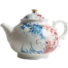 Porcelain - Red Teapots Seletti Hybrid Smeraldina Blue/Red Teapot