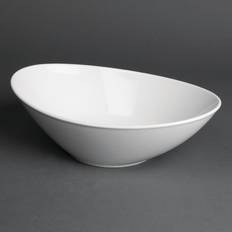 Royal Porcelain Classic White Salad 250mm (Pack of 6) Salad Bowl