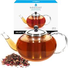 Grosche Joliette and Stainless Steel Infuser, 50 oz Teapot