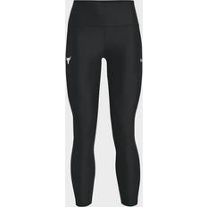 White Tights Under Armour Project Rock Leggings