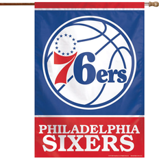 WinCraft Philadelphia 76ers Primary Logo Single-Sided Vertical Banner