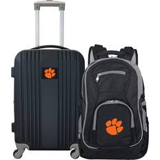 NCAA Clemson Tigers 2-Piece Luggage and Backpack Set