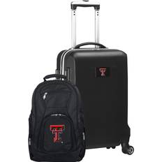 Texas Tech Red Raiders Deluxe 2-Piece Backpack and Carry-On Set Black