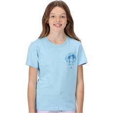 Regatta Childrens/kids Bosley V Printed Tshirt (powder Blue)