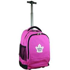 NHL Toronto Maple Leafs 19 Premium Wheeled Backpack Pink