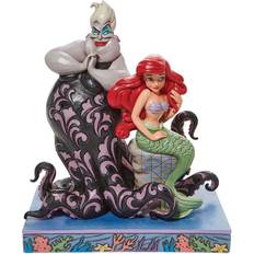 na Disney Traditions The Little Mermaid Ariel and Ursula by Jim Shore Statue