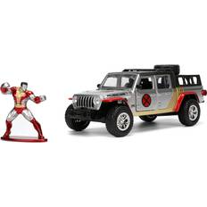 Jada Marvel 1:32 2020 Jeep Gladiator Die-cast Car with Colossus Figure, Toys for Kids and Adults