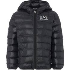 Emporio Armani Junior EA7 Down Puffer Jacket - Black