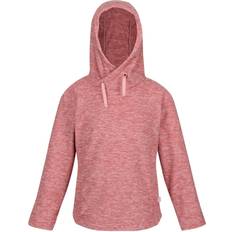 Regatta Kid's Kacie Hooded Fleece - Peony Pink Marl