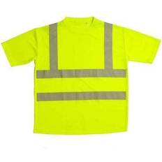 Warrior Unisex Adult Hi-Vis T-Shirt (Fluorescent Yellow)