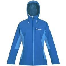 Regatta Womens/Ladies Highton Stretch III Waterproof Jacket (Turquoise/Enamel Blue)