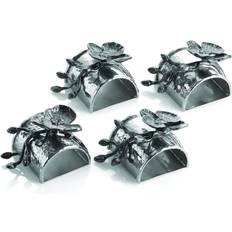 Michael Aram Black Orchid Napkin Ring 4pcs