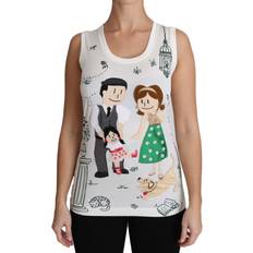 Dolce & Gabbana Women's Cotton Sleeveless Tops TSH3162 IT44