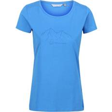 Regatta Womens/ladies Breezed Ii Mountain Tshirt (sonic Blue)