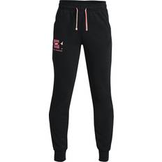 Under Armour Boy's Rival Terry Joggings - Black
