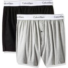 Calvin Klein Boxers Men's Underwear Calvin Klein Modern Cotton Boxer Shorts 2-pack - Black/Grey Heather