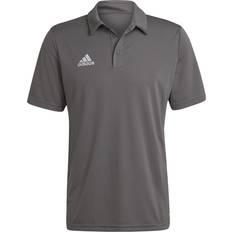 Red Polo Shirts Adidas Entrada Short Sleeve Polo