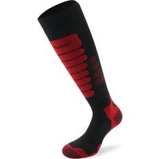 Lenz Skiing 3.0 Socks, black-grey-red