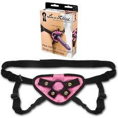 Lux Fetish Strap On Harness, pink